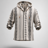 Nomad Hoodie - Ash (Black & White)