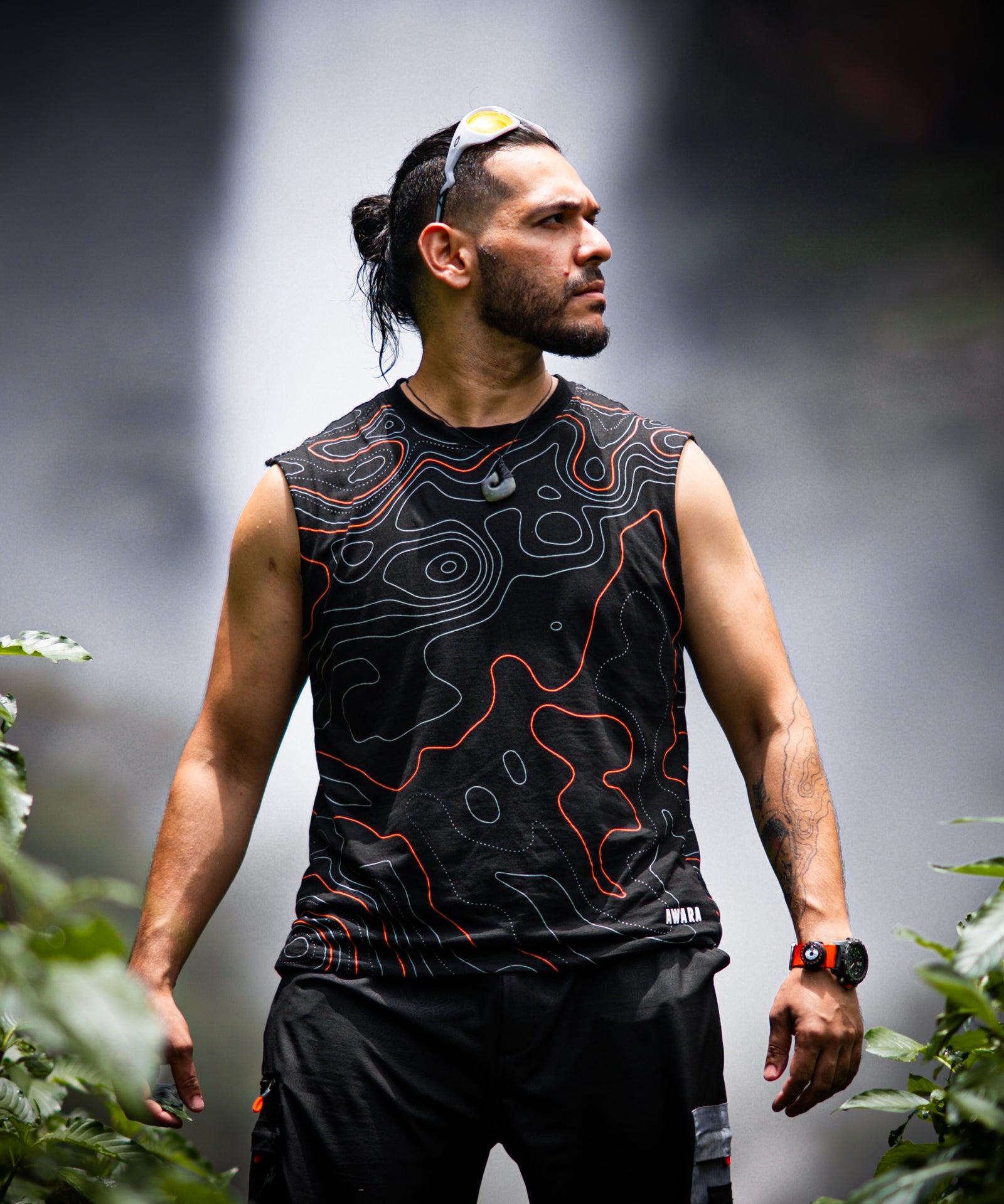 Terrain Tank Top - Black