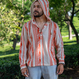 Nomad Hoodie - Wildfire (Black & Orange)