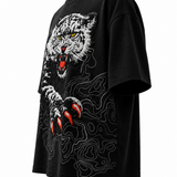 Snow Leopard T-Shirt - Oversized